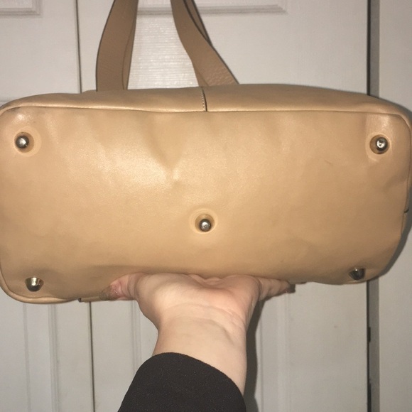 A. Bellucci Italian leather convertible tote. - Picture 4 of 8